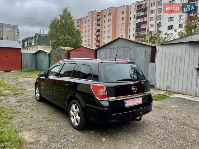 Черный Опель Астра, объемом двигателя 1.6 л и пробегом 211 тыс. км за 4700 $, фото 1 на Automoto.ua