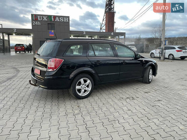 Черный Опель Астра, объемом двигателя 1.8 л и пробегом 164 тыс. км за 4599 $, фото 2 на Automoto.ua