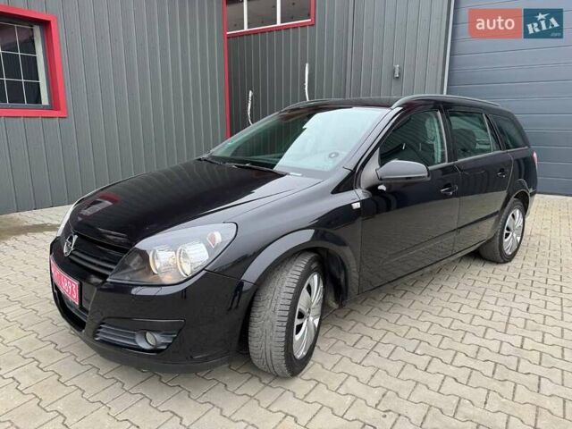 Черный Опель Астра, объемом двигателя 1.6 л и пробегом 229 тыс. км за 4900 $, фото 4 на Automoto.ua