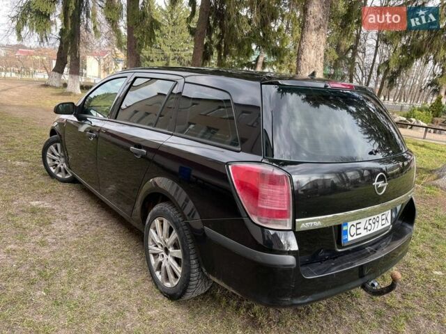 Черный Опель Астра, объемом двигателя 1.6 л и пробегом 420 тыс. км за 4100 $, фото 3 на Automoto.ua