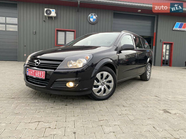 Черный Опель Астра, объемом двигателя 1.6 л и пробегом 231 тыс. км за 4800 $, фото 1 на Automoto.ua
