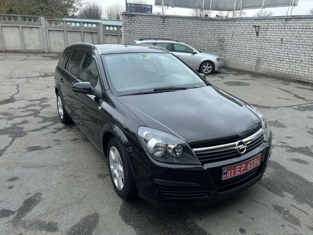 Черный Опель Астра, объемом двигателя 1.8 л и пробегом 197 тыс. км за 6500 $, фото 1 на Automoto.ua