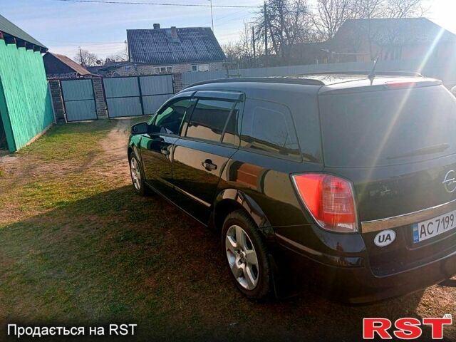 Черный Опель Астра, объемом двигателя 1.6 л и пробегом 265 тыс. км за 5700 $, фото 4 на Automoto.ua