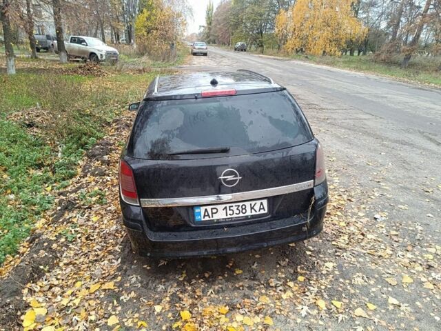 Черный Опель Астра, объемом двигателя 1.9 л и пробегом 240 тыс. км за 2600 $, фото 2 на Automoto.ua