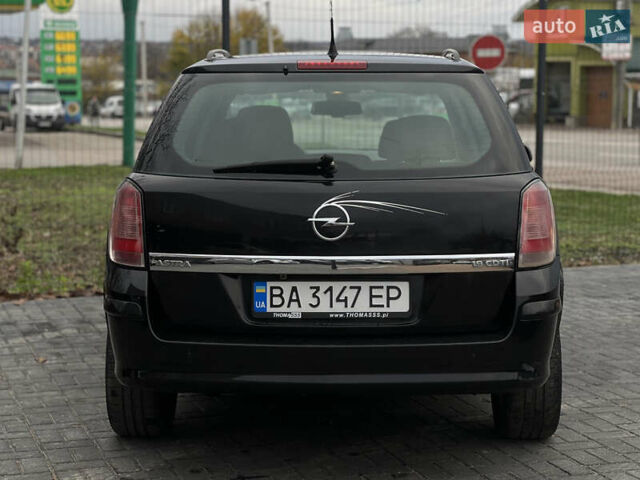 Чорний Опель Астра, об'ємом двигуна 1.91 л та пробігом 216 тис. км за 5250 $, фото 4 на Automoto.ua