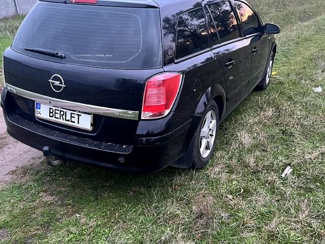 Опель Астра 2006 в Каменское - Днепродзержинск на Automoto.ua Черный Опель Астра, объемом двигателя 1.6 л и пробегом 330 тыс. км за 5200 $, фото 2 на Automoto.ua