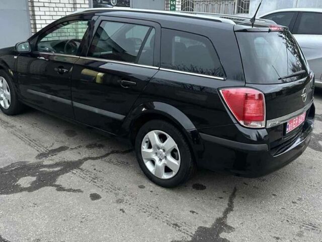 Черный Опель Астра, объемом двигателя 1.8 л и пробегом 197 тыс. км за 6500 $, фото 3 на Automoto.ua