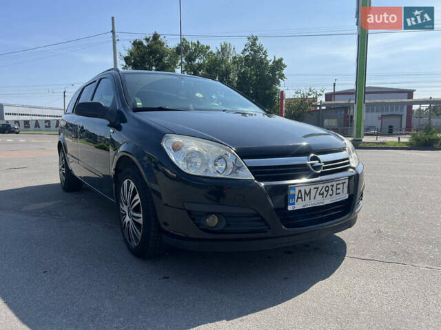 Черный Опель Астра, объемом двигателя 1.6 л и пробегом 208 тыс. км за 4000 $, фото 13 на Automoto.ua