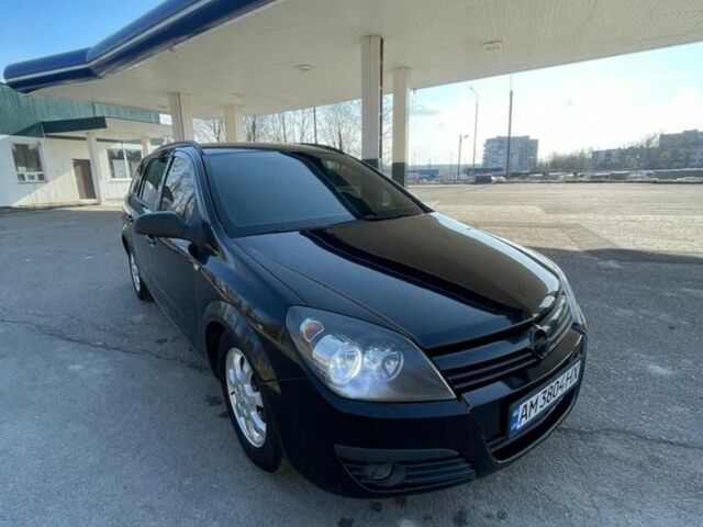 Черный Опель Астра, объемом двигателя 1.6 л и пробегом 273 тыс. км за 5100 $, фото 8 на Automoto.ua