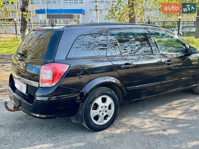 Черный Опель Астра, объемом двигателя 1.6 л и пробегом 155 тыс. км за 5990 $, фото 12 на Automoto.ua
