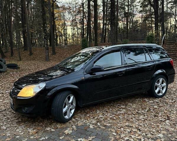 Черный Опель Астра, объемом двигателя 1.6 л и пробегом 310 тыс. км за 4000 $, фото 2 на Automoto.ua