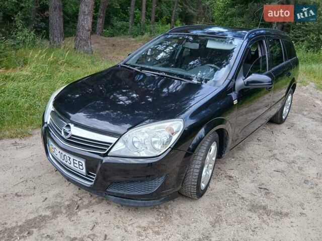 Черный Опель Астра, объемом двигателя 1.3 л и пробегом 296 тыс. км за 4350 $, фото 3 на Automoto.ua