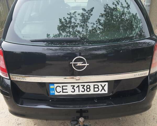 Черный Опель Астра, объемом двигателя 1.7 л и пробегом 230 тыс. км за 6200 $, фото 2 на Automoto.ua