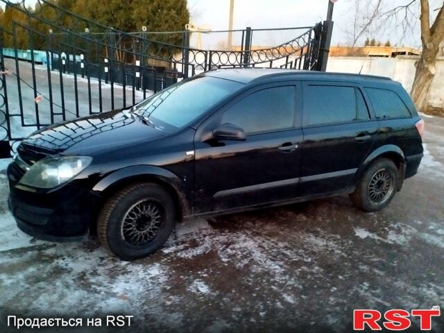 Черный Опель Астра, объемом двигателя 16 л и пробегом 203 тыс. км за 4350 $, фото 1 на Automoto.ua