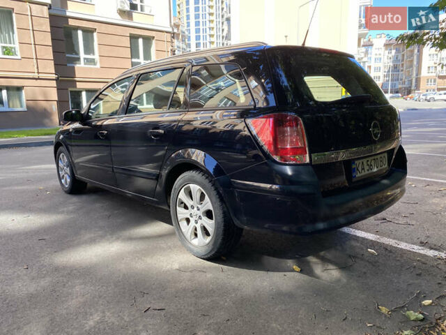 Черный Опель Астра, объемом двигателя 1.8 л и пробегом 145 тыс. км за 5900 $, фото 5 на Automoto.ua