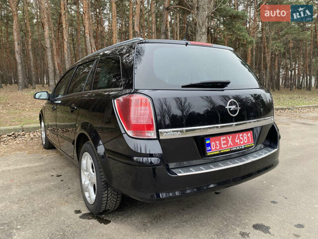 Черный Опель Астра, объемом двигателя 1.6 л и пробегом 194 тыс. км за 5800 $, фото 20 на Automoto.ua