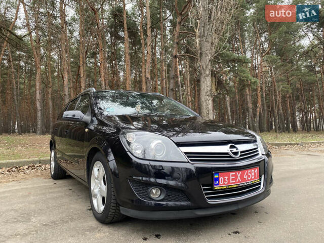 Черный Опель Астра, объемом двигателя 1.6 л и пробегом 194 тыс. км за 5800 $, фото 3 на Automoto.ua