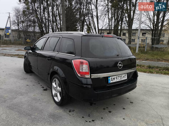 Черный Опель Астра, объемом двигателя 1.6 л и пробегом 189 тыс. км за 4999 $, фото 8 на Automoto.ua