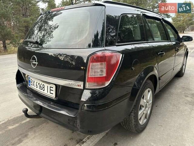 Черный Опель Астра, объемом двигателя 1.7 л и пробегом 312 тыс. км за 5250 $, фото 9 на Automoto.ua