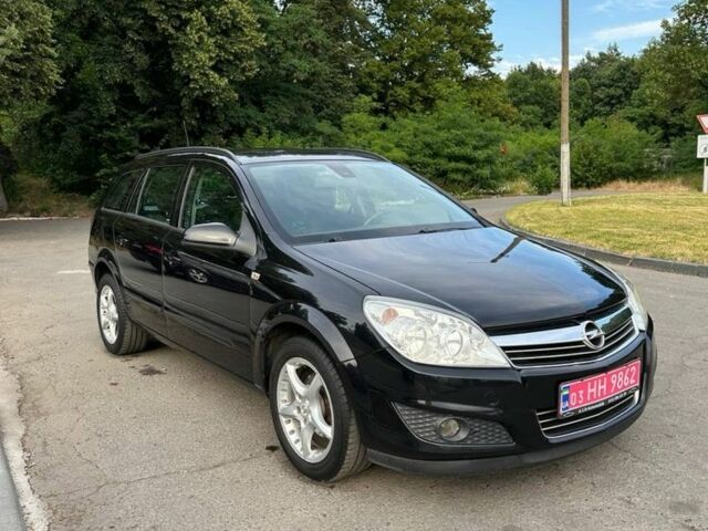 Черный Опель Астра, объемом двигателя 1.6 л и пробегом 152 тыс. км за 4800 $, фото 7 на Automoto.ua