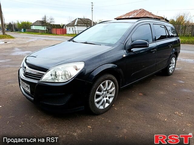 Черный Опель Астра, объемом двигателя 1.7 л и пробегом 300 тыс. км за 5250 $, фото 2 на Automoto.ua