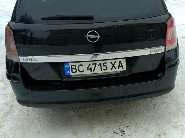 Чорний Опель Астра, об'ємом двигуна 1.7 л та пробігом 474 тис. км за 4800 $, фото 4 на Automoto.ua
