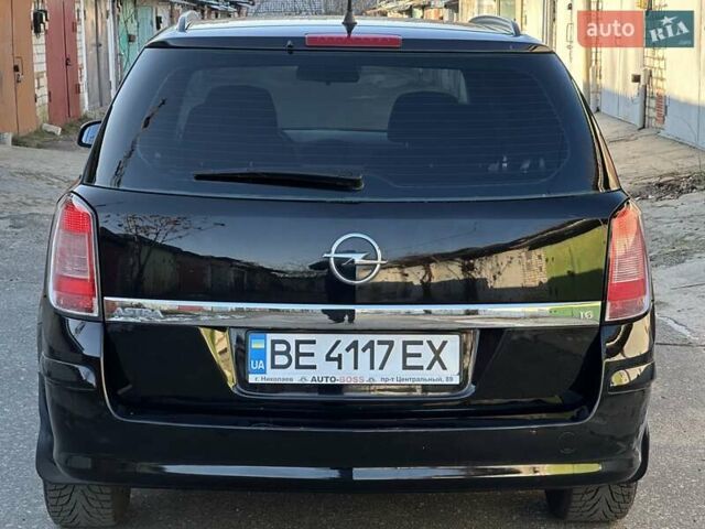 Черный Опель Астра, объемом двигателя 1.6 л и пробегом 220 тыс. км за 5850 $, фото 14 на Automoto.ua