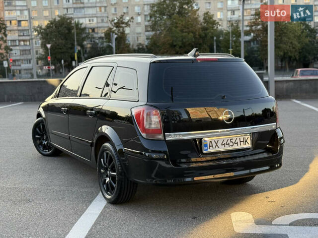 Черный Опель Астра, объемом двигателя 1.6 л и пробегом 194 тыс. км за 6499 $, фото 5 на Automoto.ua