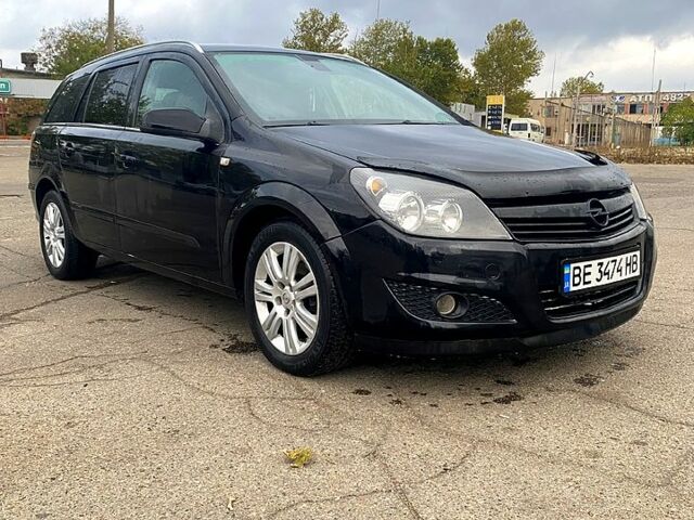 Черный Опель Астра, объемом двигателя 1.6 л и пробегом 225 тыс. км за 4900 $, фото 1 на Automoto.ua