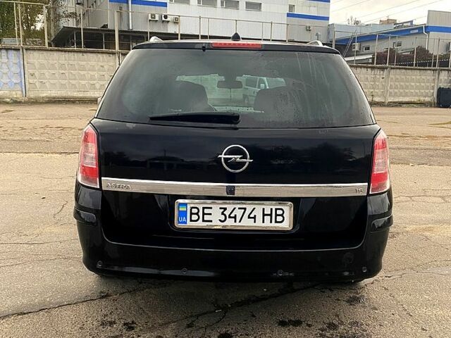 Черный Опель Астра, объемом двигателя 1.6 л и пробегом 225 тыс. км за 4900 $, фото 3 на Automoto.ua