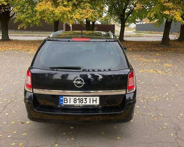 Черный Опель Астра, объемом двигателя 1.62 л и пробегом 224 тыс. км за 6000 $, фото 6 на Automoto.ua