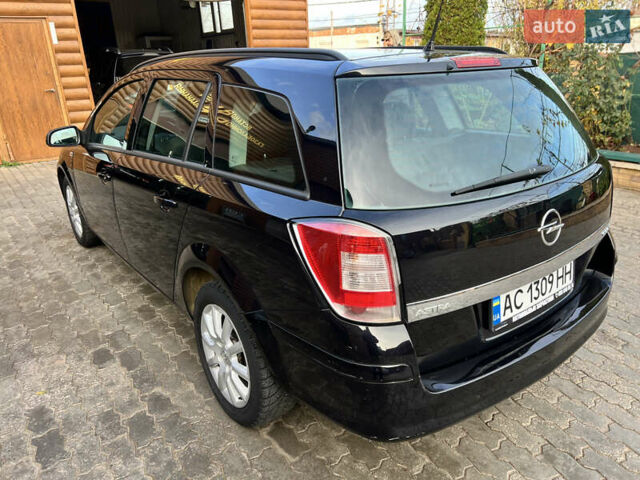 Черный Опель Астра, объемом двигателя 1.69 л и пробегом 192 тыс. км за 5900 $, фото 9 на Automoto.ua
