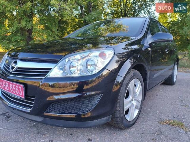 Черный Опель Астра, объемом двигателя 1.6 л и пробегом 186 тыс. км за 6100 $, фото 5 на Automoto.ua