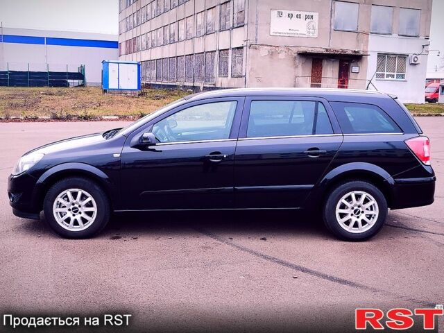 Черный Опель Астра, объемом двигателя 1.6 л и пробегом 172 тыс. км за 5350 $, фото 4 на Automoto.ua