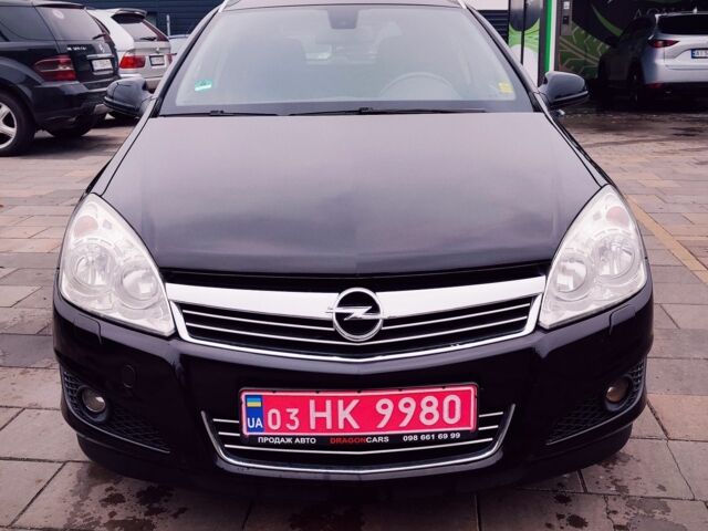 Черный Опель Астра, объемом двигателя 1.6 л и пробегом 237 тыс. км за 5350 $, фото 1 на Automoto.ua