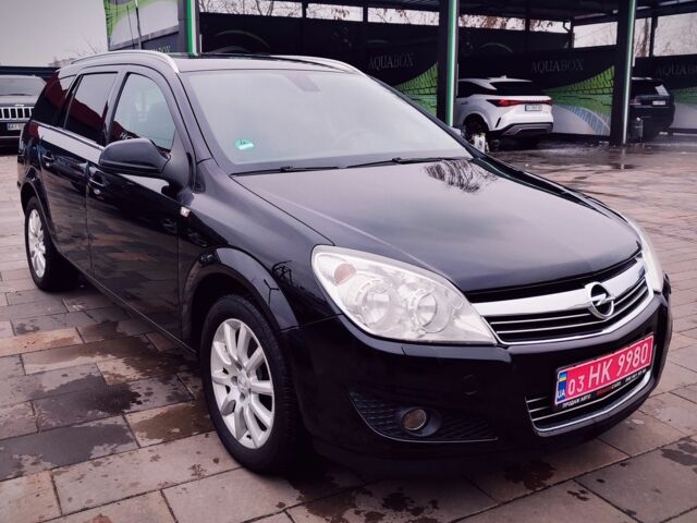 Черный Опель Астра, объемом двигателя 1.6 л и пробегом 237 тыс. км за 5350 $, фото 2 на Automoto.ua