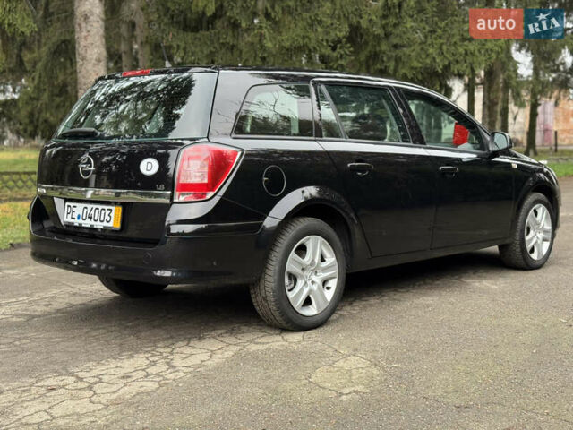 Черный Опель Астра, объемом двигателя 1.6 л и пробегом 228 тыс. км за 5750 $, фото 4 на Automoto.ua