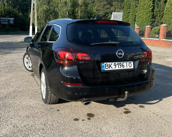Черный Опель Астра, объемом двигателя 1.96 л и пробегом 312 тыс. км за 7800 $, фото 9 на Automoto.ua