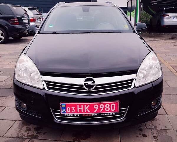 Черный Опель Астра, объемом двигателя 1.6 л и пробегом 237 тыс. км за 5350 $, фото 7 на Automoto.ua