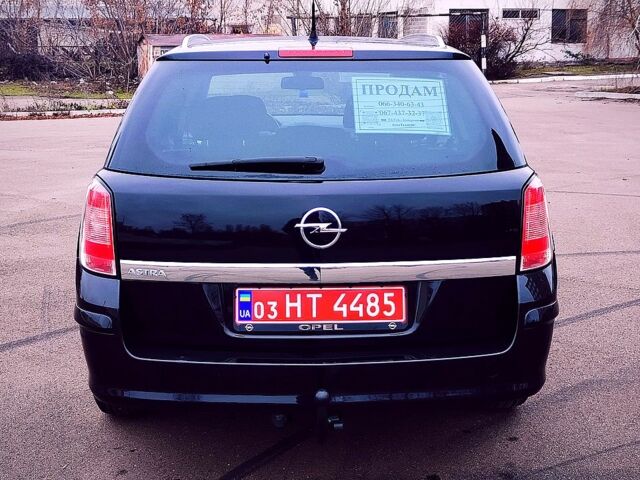 Черный Опель Астра, объемом двигателя 1.6 л и пробегом 172 тыс. км за 5350 $, фото 6 на Automoto.ua