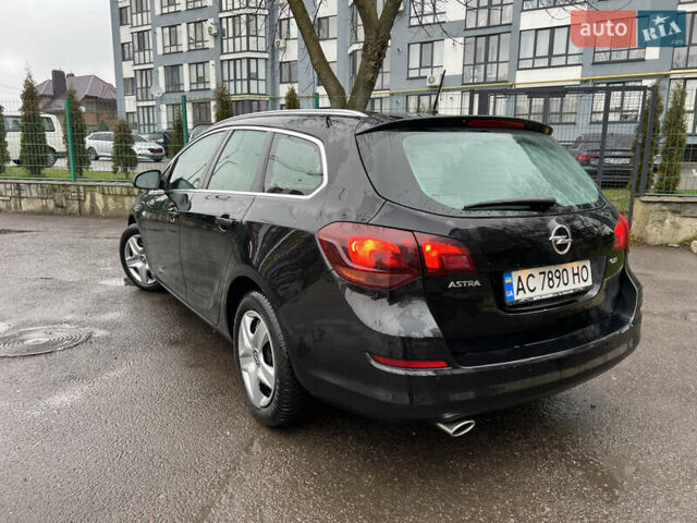 Черный Опель Астра, объемом двигателя 2 л и пробегом 247 тыс. км за 7350 $, фото 5 на Automoto.ua