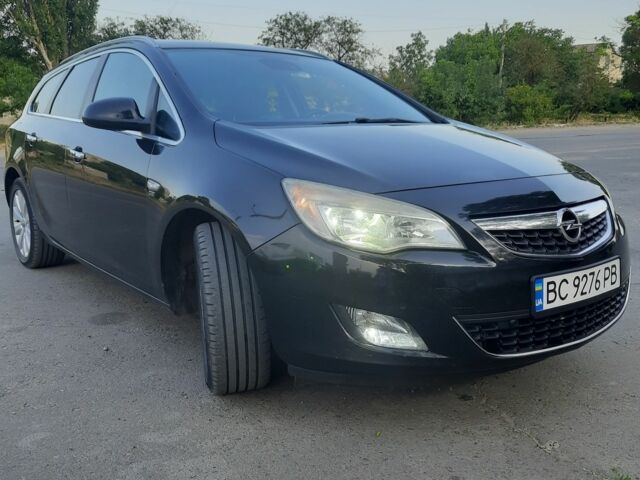 Черный Опель Астра, объемом двигателя 1.7 л и пробегом 340 тыс. км за 6900 $, фото 1 на Automoto.ua