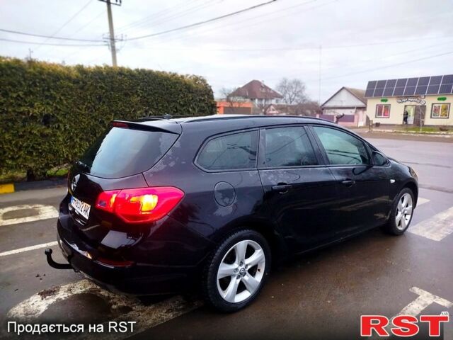 Черный Опель Астра, объемом двигателя 1.4 л и пробегом 307 тыс. км за 6500 $, фото 3 на Automoto.ua