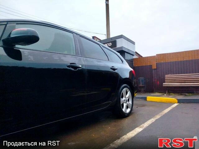 Черный Опель Астра, объемом двигателя 1.4 л и пробегом 307 тыс. км за 6500 $, фото 5 на Automoto.ua