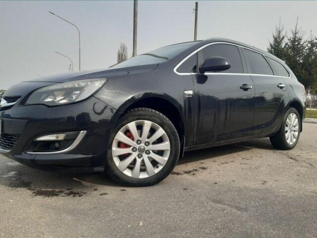 Черный Опель Астра, объемом двигателя 2 л и пробегом 284 тыс. км за 7000 $, фото 6 на Automoto.ua