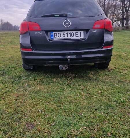 Черный Опель Астра, объемом двигателя 1.7 л и пробегом 200 тыс. км за 7200 $, фото 3 на Automoto.ua