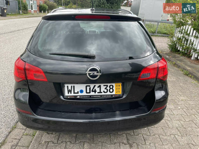 Черный Опель Астра, объемом двигателя 1.6 л и пробегом 220 тыс. км за 6700 $, фото 15 на Automoto.ua