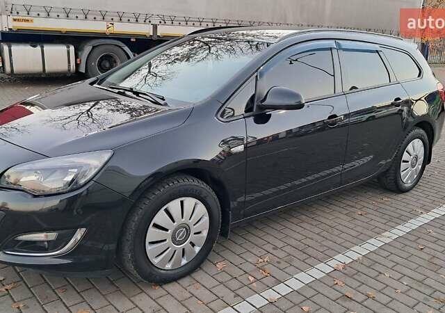 Черный Опель Астра, объемом двигателя 1.7 л и пробегом 267 тыс. км за 7199 $, фото 5 на Automoto.ua