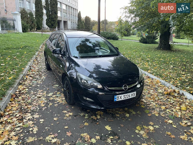 Черный Опель Астра, объемом двигателя 1.7 л и пробегом 216 тыс. км за 7000 $, фото 1 на Automoto.ua