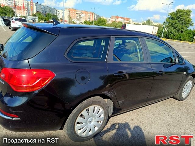 Черный Опель Астра, объемом двигателя 1.7 л и пробегом 260 тыс. км за 6300 $, фото 7 на Automoto.ua